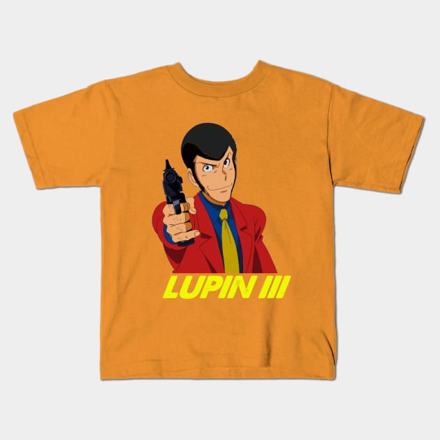 Lupin the Third Kids T-Shirt by Pop Fan Shop